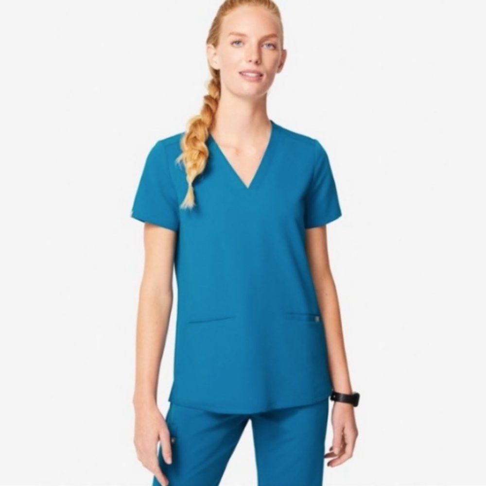 Figs Alps Blue Scrub SET small